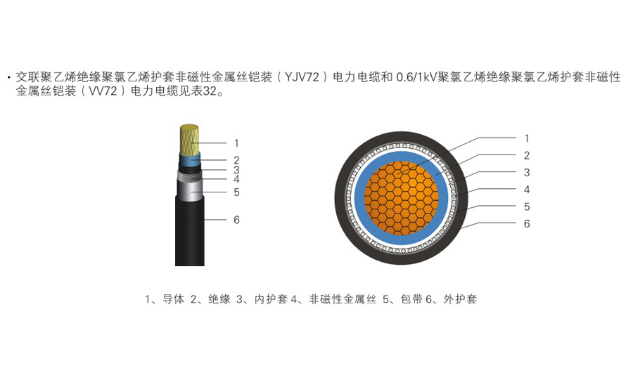 低压铠装电力电缆YJV22/YJV23/YJY22/YJY23-13